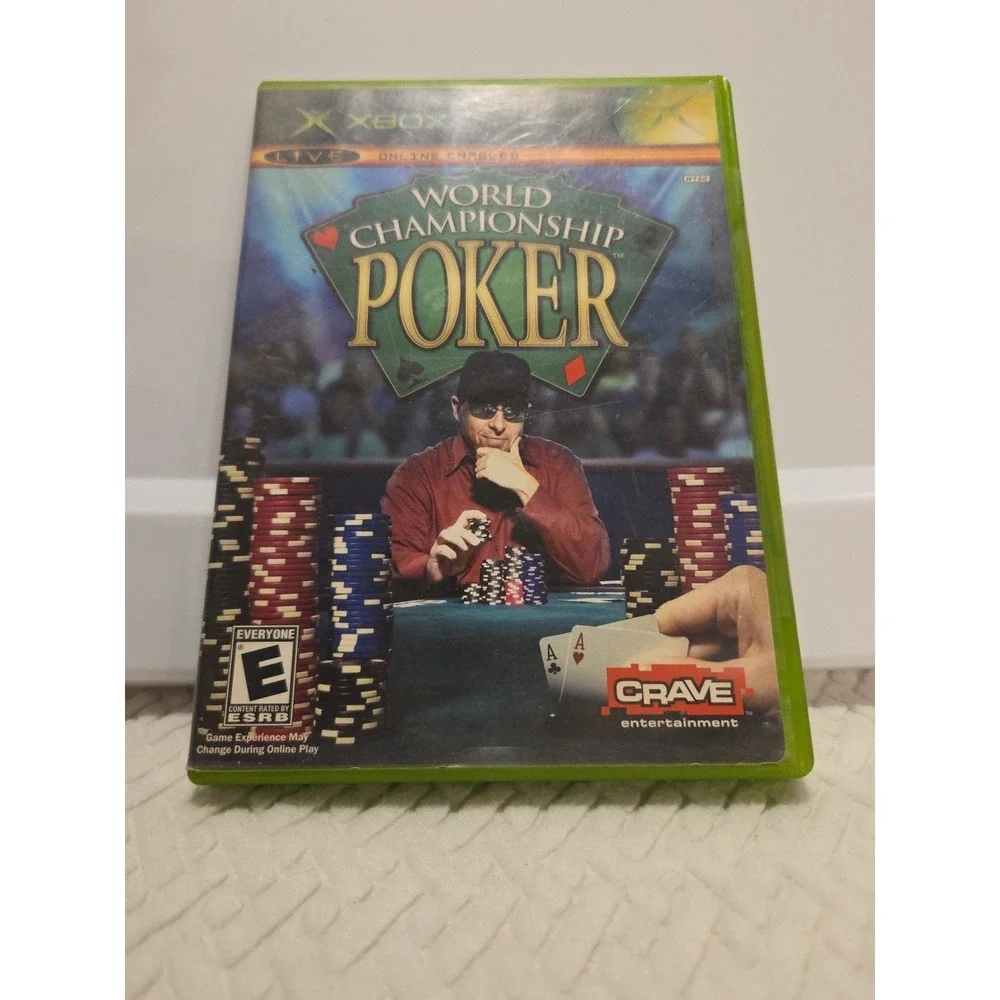 World Championship Poker (Microsoft‎ Xbox, 2004) no manual Tested